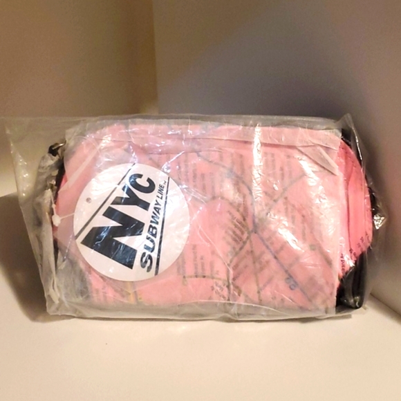 NYC SUBWAY LINE cosmetics makeup bag - Picture 2 of 5